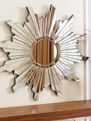 The Aurora Shard Sunburst Mirror