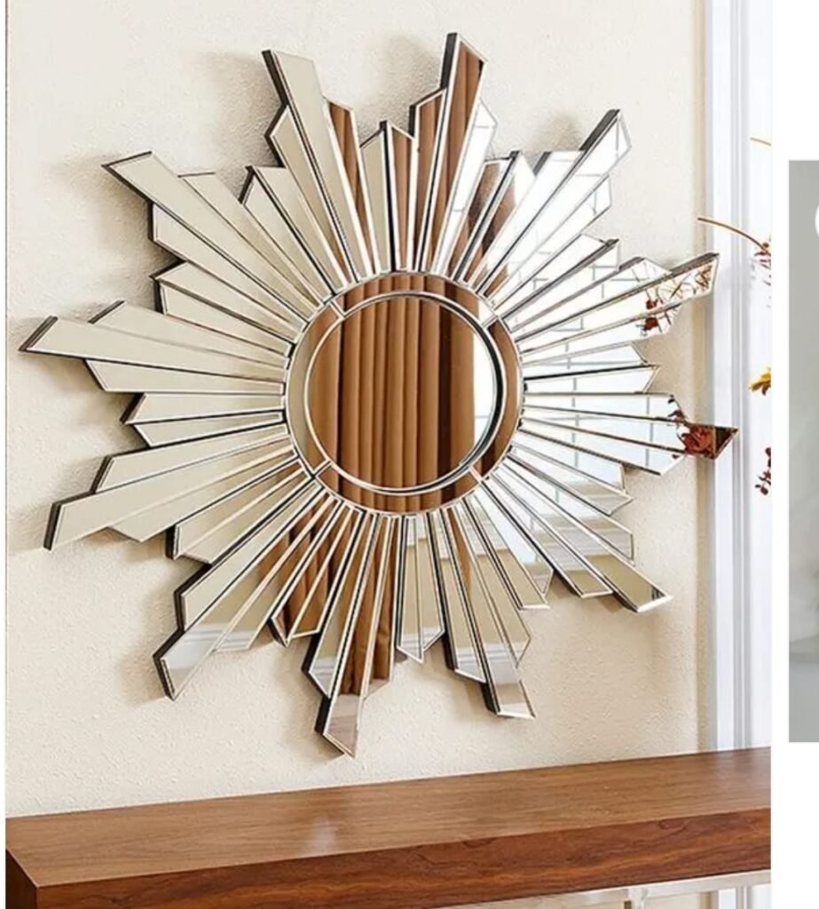 The Aurora Shard Sunburst Mirror